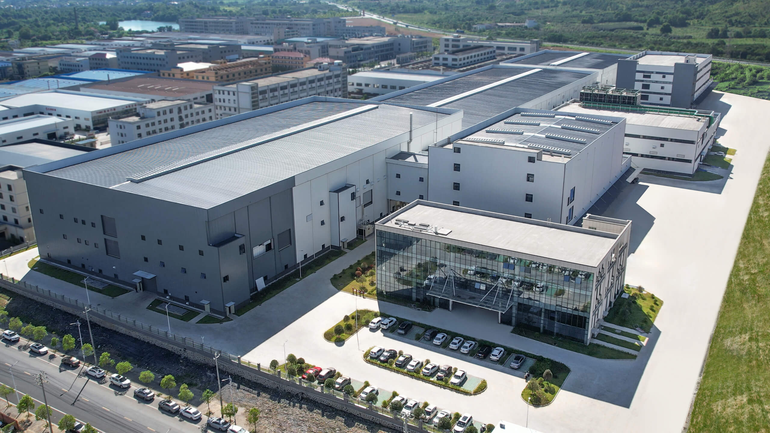 Holbattery cell factory in Anfu